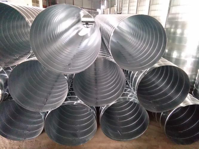 白铁皮螺旋风管出厂价格 _佛山通畅 - 佛山市南海区通畅通风设备厂